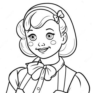 Dorothy's Kaldhæðnar Svipbrigði Litunarsíða Litasíður
