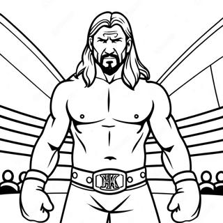 Triple H I Hringnum Litabok 134038-66200