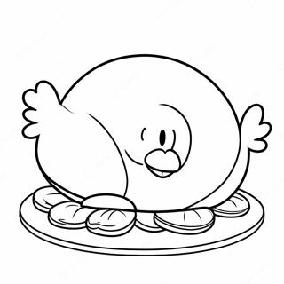 Fyndinn Eldadur Kalkunn Litabok 134163-66290