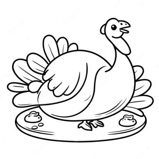 Fyndinn Eldadur Kalkunn Litabok 134163-66292