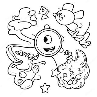 Skapandi Beygjur Og Snuningar Vbs Personur Litabok 134342 66437