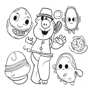 Skapandi Beygjur Og Snuningar Vbs Personur Litabok 134342 66438