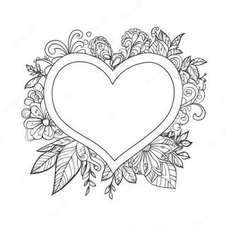 Fint Valentinus Hjarta Litabok 135190-67094