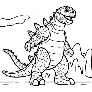 Among Us Godzilla Litabok 135212-67104