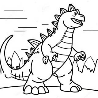 Litfagur Among Us Godzilla Litabok 135215-67116