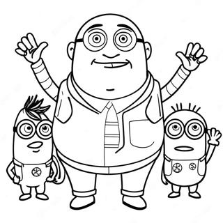 Gru Og Minionarnir Litabok 137081-68720