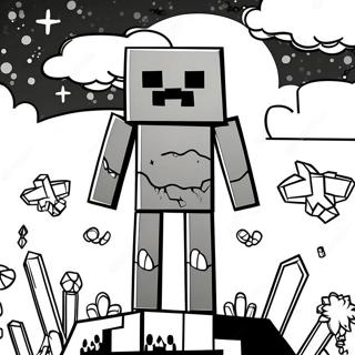 Minecraft Enderman A Nottunni Litabok 1453 2386