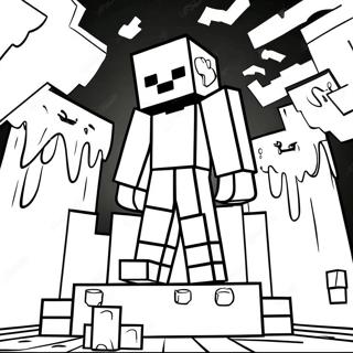 Minecraft Enderman A Nottunni Litabok 1453 2388