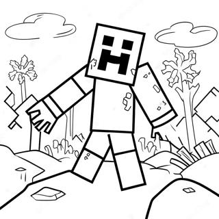 Minecraft Zombie Ad Radast A Thorp Litabok 1455 2221