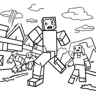 Minecraft Zombie Ad Radast A Thorp Litabok 1455 2224