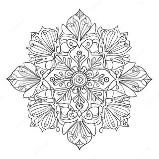 Geometrisk Snjokoma Litabok 16168 3542