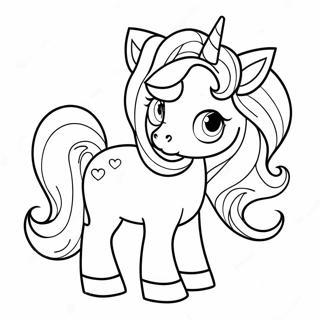 Dasamlegur Ungi Einhyrningur Litabok 17260-3772