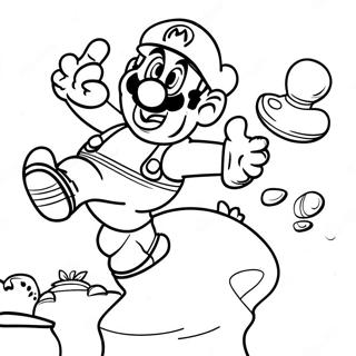 Mario Ad Hoppa Yfir Goombas Litabok 192-803