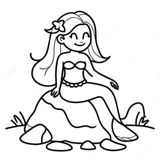 Mikilfengleg Hafmeyja Sitjandi A Steini Litabok 1996 1445