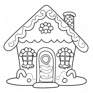 Lita Bok Heillandi Pepparkokuhus Teikningasida 20008 4373