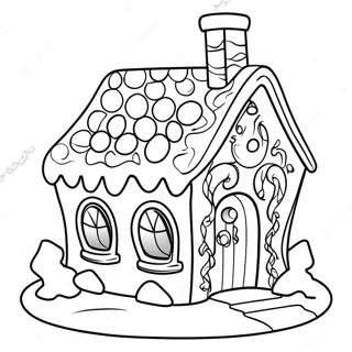 Lita Bok Heillandi Pepparkokuhus Teikningasida 20008 4375