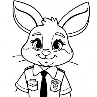 Zootopia Logreglumadur Judy Hopps Litabok 20836-4542