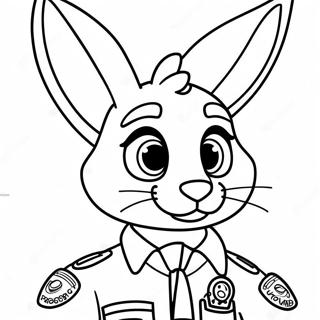 Zootopia Logreglumadur Judy Hopps Litabok 20836-4543