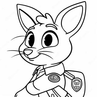 Zootopia Logreglumadur Judy Hopps Litabok 20836-4544