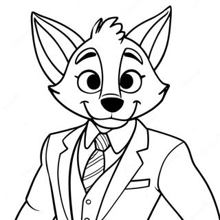 Nick Wilde I Jakkafotum Litabok 20840-4560