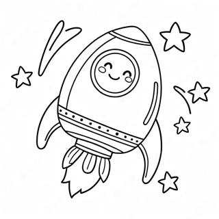 Saet Raket Med Brosandi Andliti Litabok 21195-4629