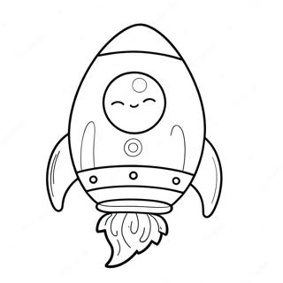 Saet Raket Med Brosandi Andliti Litabok 21195-4632