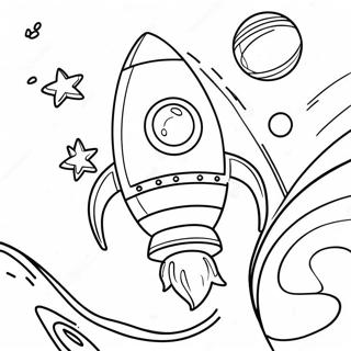 Geimraket Sem Fer I Kringum Planetu Litabok 21197-4639