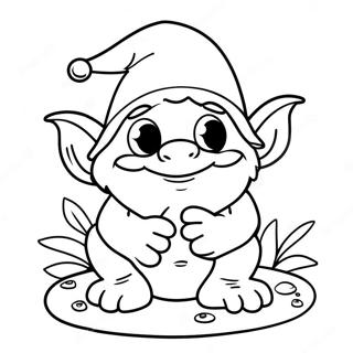 Dvergur Ad Leika Ser Med Frosk Litabok 24443-5330