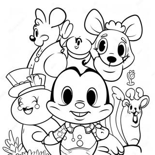 Sjarmerandi Disneyland Personur Litabok 24813-5415
