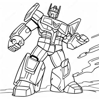 Optimus Prime I Bardaga Litabok 25430-5544