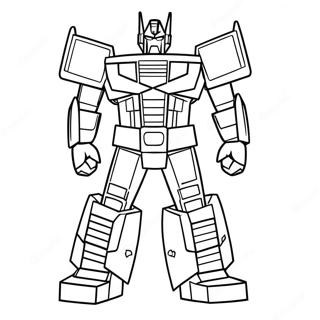 Optimus Prime Med Energon Kubb Litabok 25431-5548