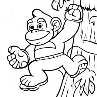 Donkey Kong Ad Klifra I Tre Litabok 25617-5583