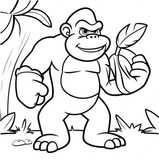 Donkey Kong Med Banana Litabok 25618-5585