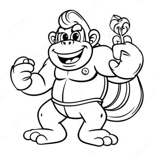 Donkey Kong Med Banana Litabok Litasíður