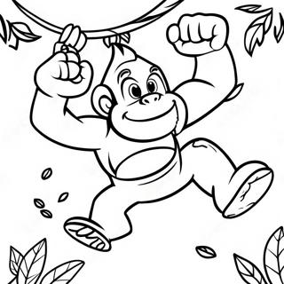 Donkey Kong Sveiflandi A Vinvidum Litabok 25620 5595