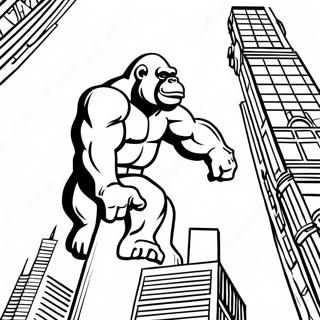 King Kong Klifra Upp Skyjakljufa Litabok 25982-5663