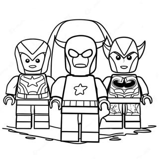 Lego Avengers Litasíður