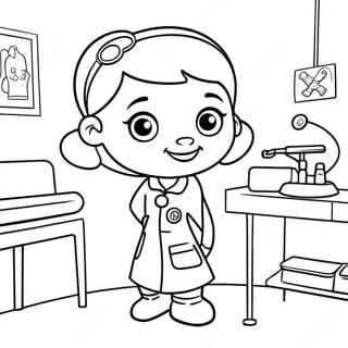 Doc Mcstuffins I Heilsugaeslunni Litabok 27295-5938