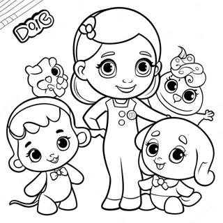 Doc Mcstuffins Og Vinir Hennar Litabok 27298-5950