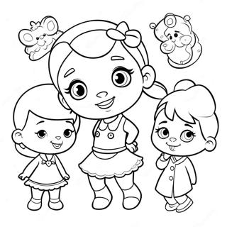 Doc Mcstuffins Og Vinir Hennar Litabok 27298-5951