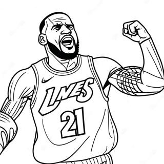 Lebron James I Adgerd Litabok 28308-6158