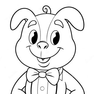 Porky Pig Med Bowslit Litabok 29119-6343