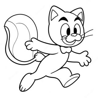 Sylvester Kottur Eltir Tweety Litabok 29121-6350