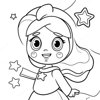 Rosalina Med Stjornu Staf Lita Bok 30908-6738