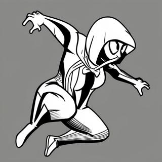 Spider Gwen I Adgerdastodu Litabok 32109-6998