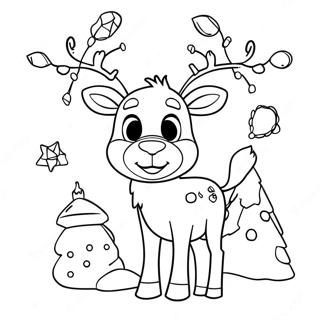 Rudolph Med Jolaseriur Litabok 32900-7187