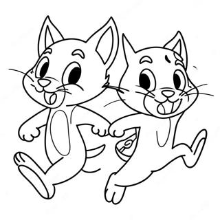 Tom Og Jerry Fyndna Eltingaleik Litabok 33348-7276