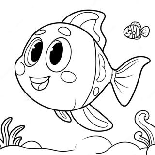 Bubble Guppies Litríkt Ævintýri - Litasíða Litasíður