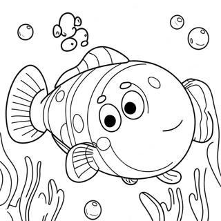 Bubble Guppies Skemmtun Undir Sjó - Litasíða Litasíður