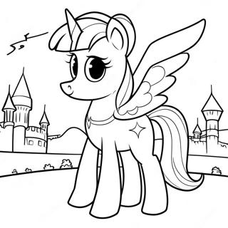 Twilight Sparkle Vid Kastalann Litabok 39289 8585